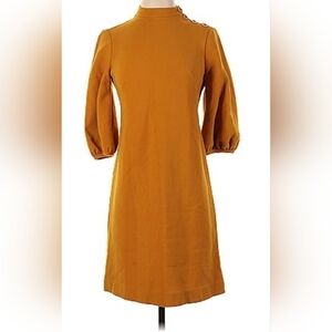 Ann Taylor Gold Dress, Sz. 8